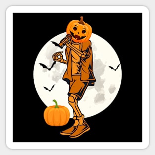 Halloween Costume For Singer Costume Gift For Pumpkin Halloween Lover Halloween Eve Celebration Sticker